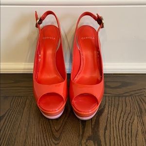 CARVELA peep toe heels